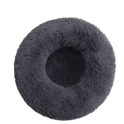 Round Donut Plush Pet Bed 40cm-110cm