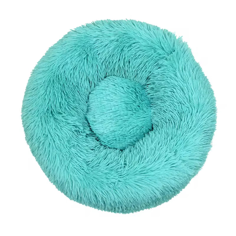 Round Donut Plush Pet Bed 40cm-110cm