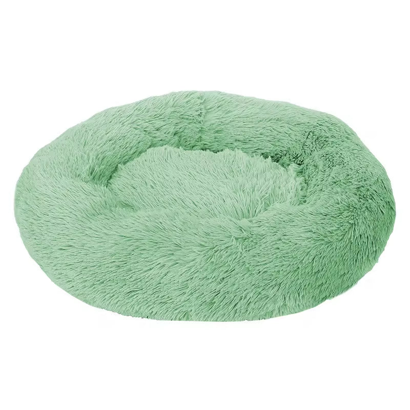 Round Donut Plush Pet Bed 40cm-110cm