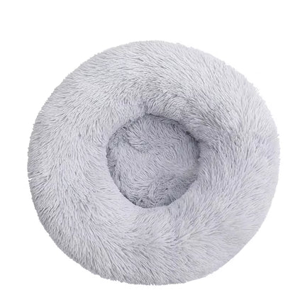 Round Donut Plush Pet Bed 40cm-110cm