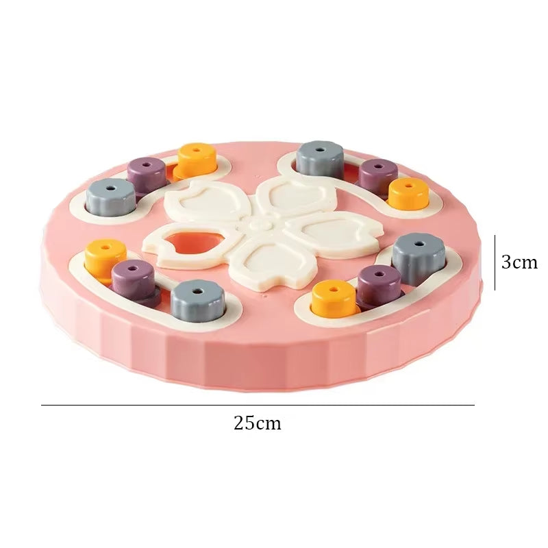 Dog Puzzle Toys Slow Feeder Interactive Increase Puppy IQ Food Dispenser Slowly Eating Nonslip Bowl Pet Cat Dogs Training Game