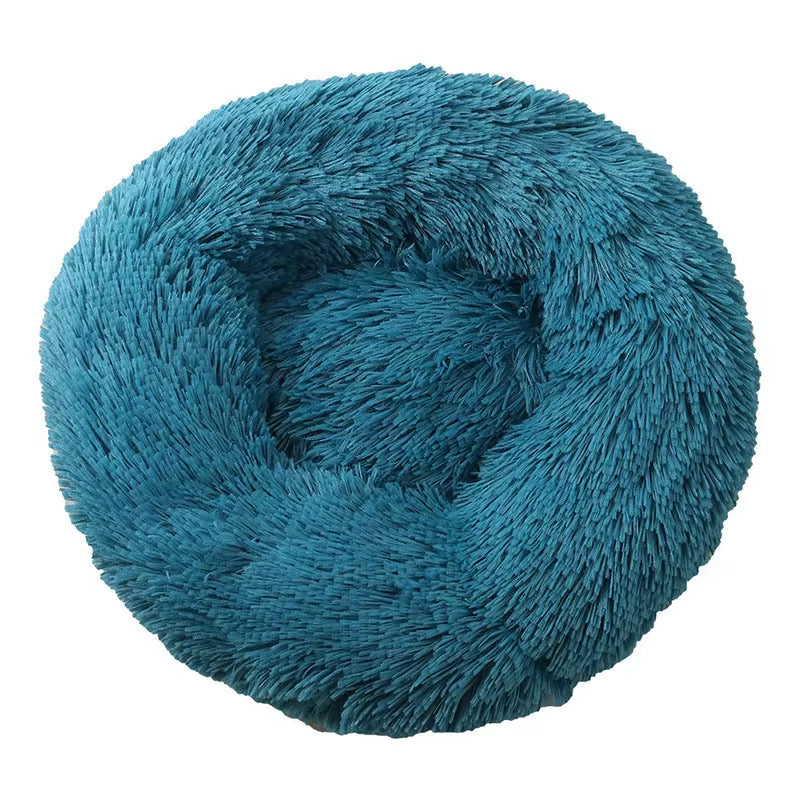 Round Donut Plush Pet Bed 40cm-110cm