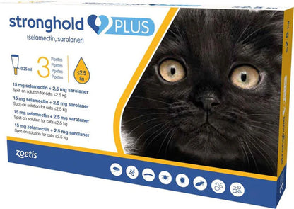 Stronghold plus Spot-On for Cats & Kittens Small up to 2.5 Kg