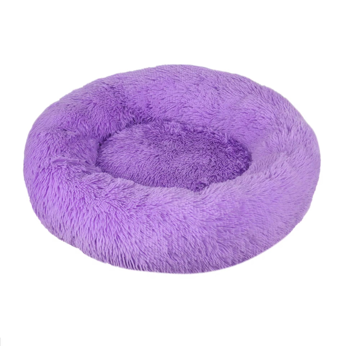 Round Donut Plush Pet Bed 40cm-110cm