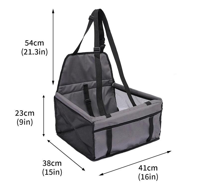 Dog Car Seat Cover Folding Hammock Pet Carriers Bag Basket Carrying for Cats Stable Foldable Travel Pet Dog Car Seat