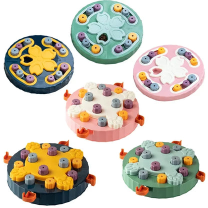 Dog Puzzle Toys Slow Feeder Interactive Increase Puppy IQ Food Dispenser Slowly Eating Nonslip Bowl Pet Cat Dogs Training Game