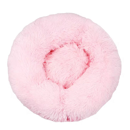 Round Donut Plush Pet Bed 40cm-110cm