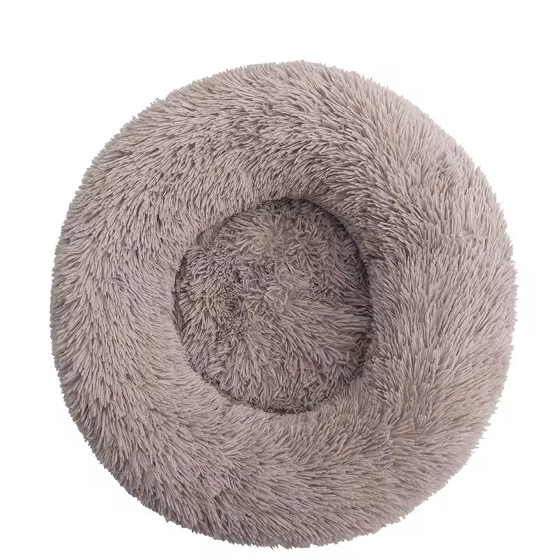 Round Donut Plush Pet Bed 40cm-110cm